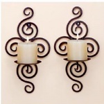 wall decoration candlestick, simple fashion candlestick