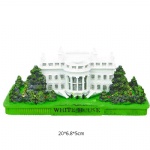 Resin crafts 3D Model Souvenir Building White House building Washington D.C. Gifts