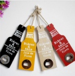 retro beer bottle opener wooden hanging wall decoration